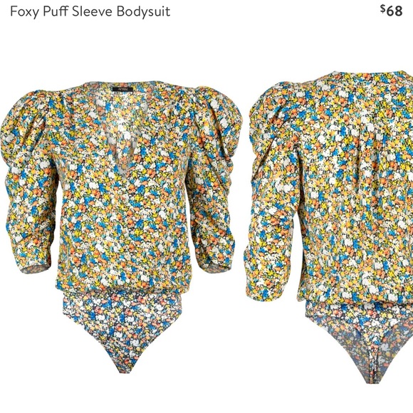 AFRM Tops - AFRM body suit blouse